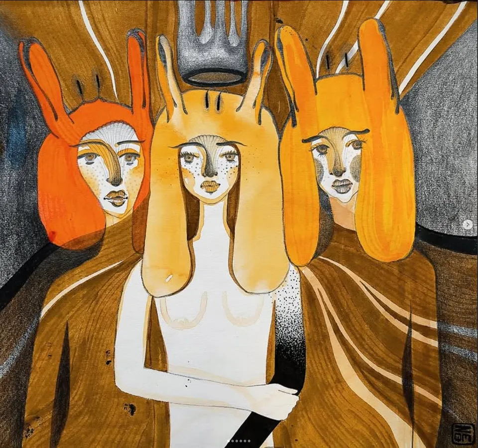 Three Hares